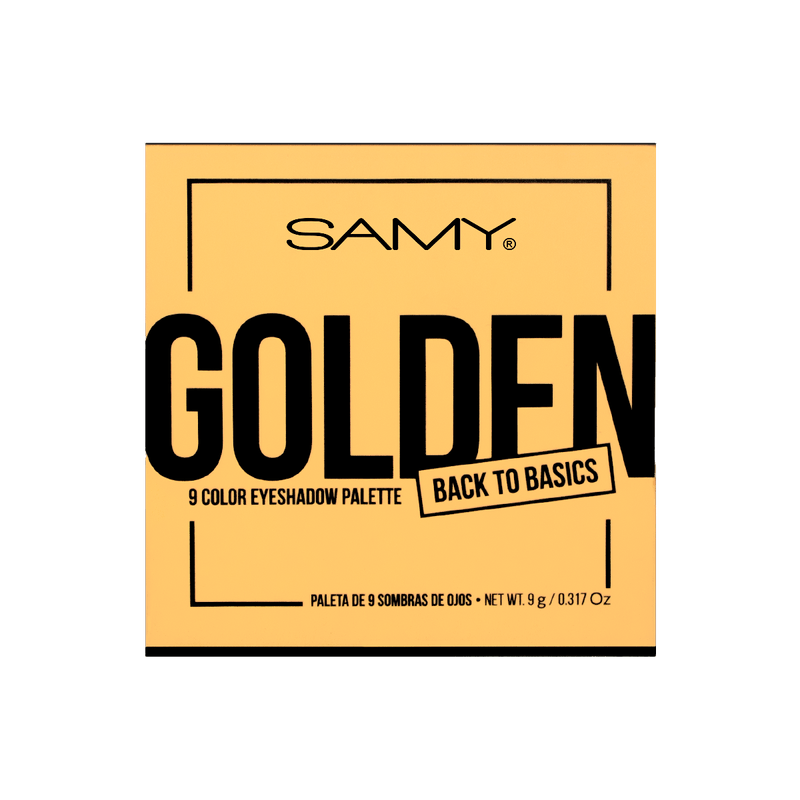 PALETA SOMBRA X9 SAMY  GOLDEN