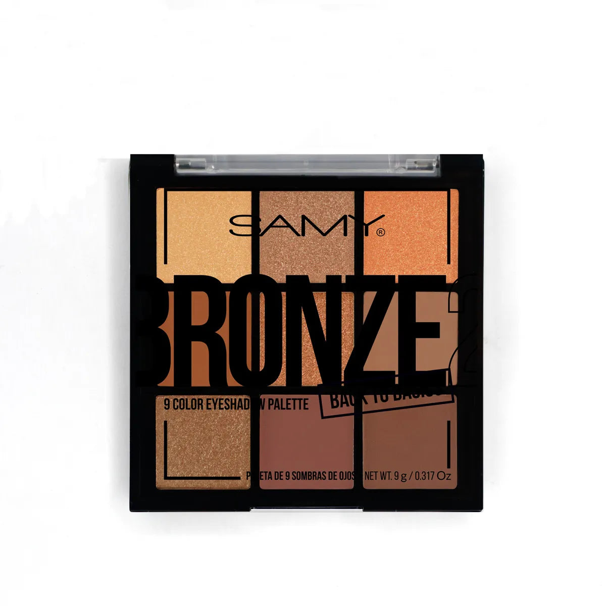PALETA SOMBRA X9 SAMY  BRONZE