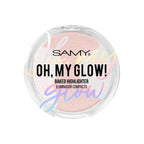 ILUMINADOR COMPACTO SAMY OH MY GLOW! TONO 01 ROSE ORBIT