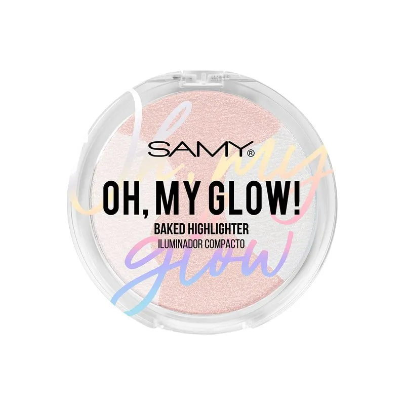 ILUMINADOR COMPACTO SAMY OH MY GLOW! TONO 01 ROSE ORBIT