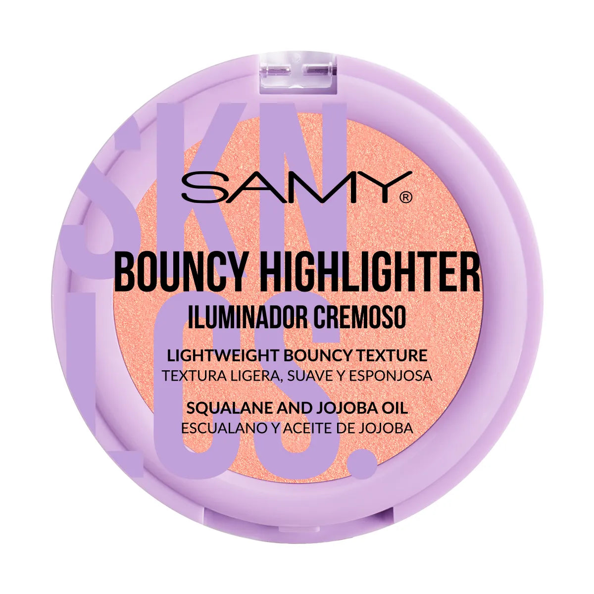 ILUMINADOR CREMOSO SKINLICIOUS SAMY 02 ROSE