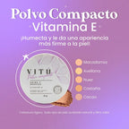 POLVO COMPACTO VITAMINA E VITU  03 NUEZ