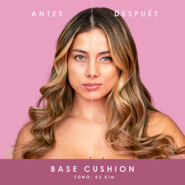 BASE CUSHION BLOOMSHELL TONO 03 KIM