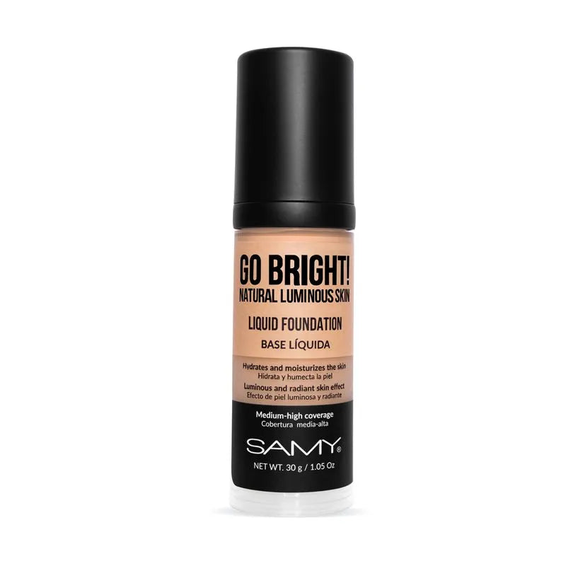 BASE LIQ GO BRIGHT 30G SAMY 4.0 MEDIUM TAN