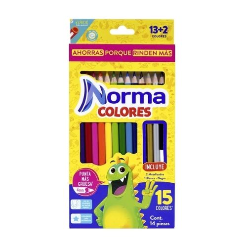 COLORES UNIPUNTA *15  NORMA