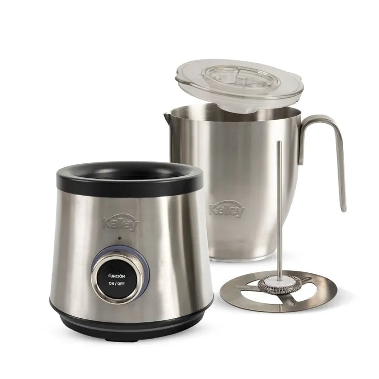 CHOCOLATERA KALLEY MULTIFUNCIONAL 7 TAZAS PLATEADO