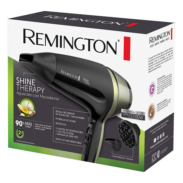 SECADOR REMIGTON SHINE  THERAPY AGUACATE