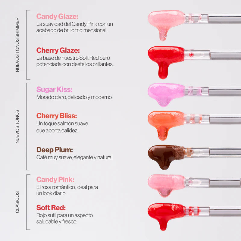 LIP OIL + SHIMMER COLLECTION  SOFTRED