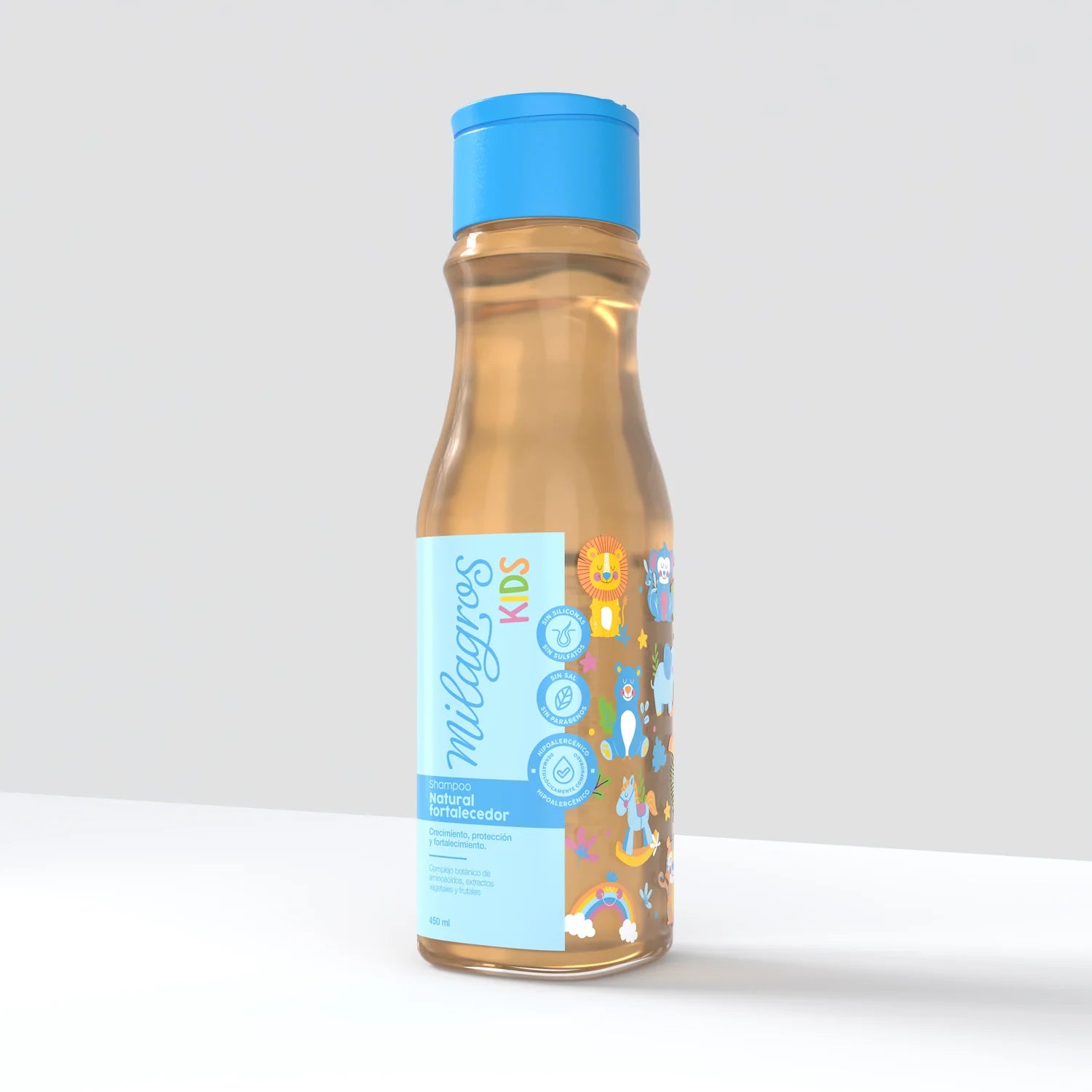SHAMPO NATURAL FORTALECEDOR  MILAGROS KIDS 450ML