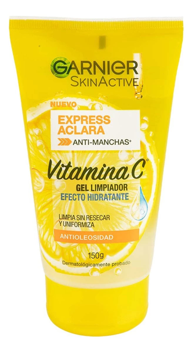 GEL LIMPIADOR FACIAL GARNIER VITAMINA C 150G