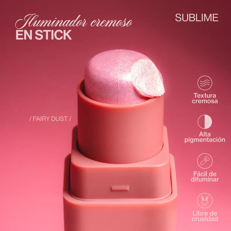 ILUMINADOR CREMOSO EN BARRA SUBLIME FAIRDUST ATENEA
