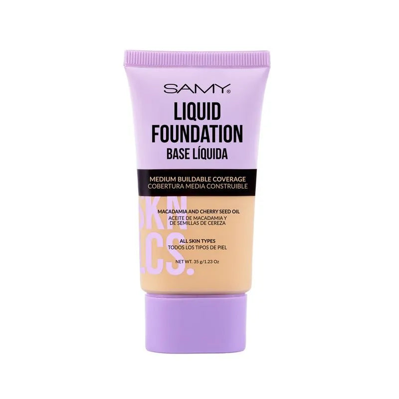 BASE LIQUIDA SKINLICIUS SAMY TONO03 MEDIUM 35G