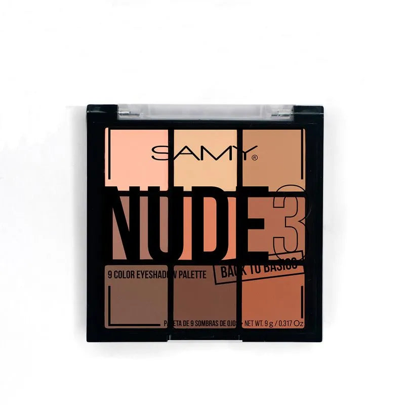 PALETA SOMBRA X9 SAMY  NUDE