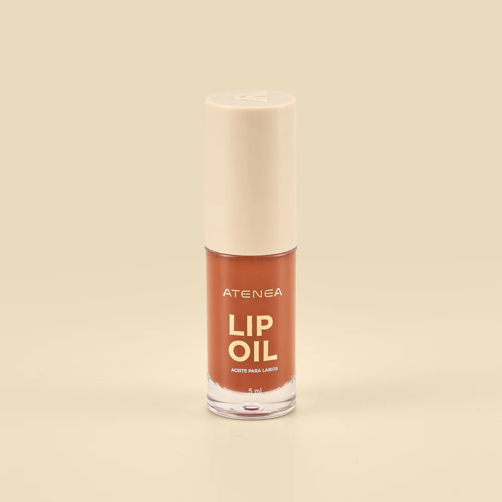 LIP OIL + SHIMMER COLLECTION  DEEP PLUM ATENEA