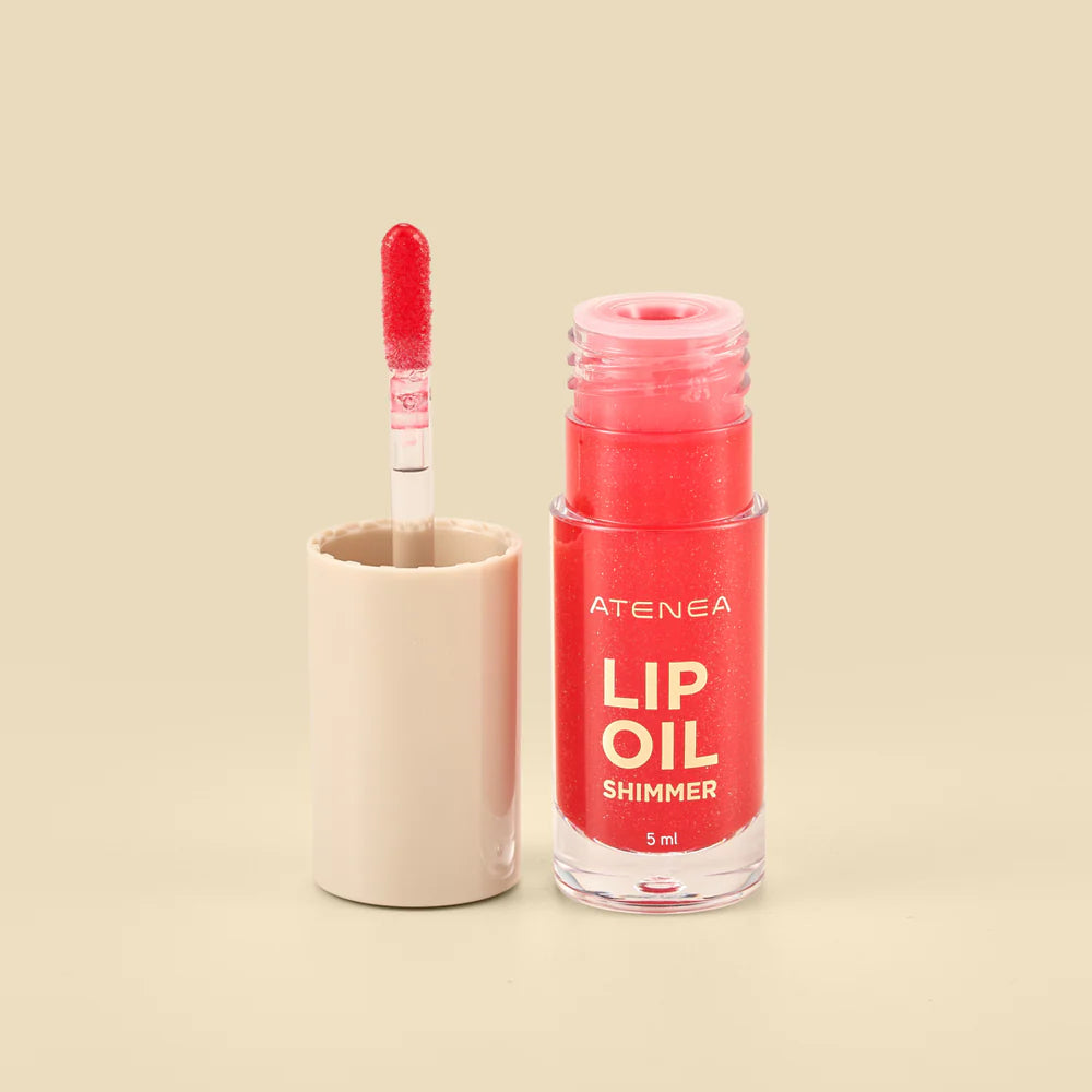 LIP OIL + SHIMMER COLLECTION CHERRY  GLAZE ATENEA