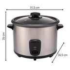 OLLA ARROCERA ACERO 10TAZAS IMUSA 4LIBRAS IMUSA