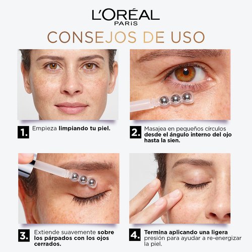 SERUM OJOS ANTI-OJERAS GLYCOLIC BRIGTH LOREAL PARIS 20G