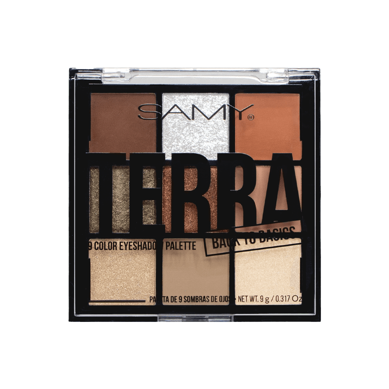 PALETA SOMBRA X9 SAMY  TERRA