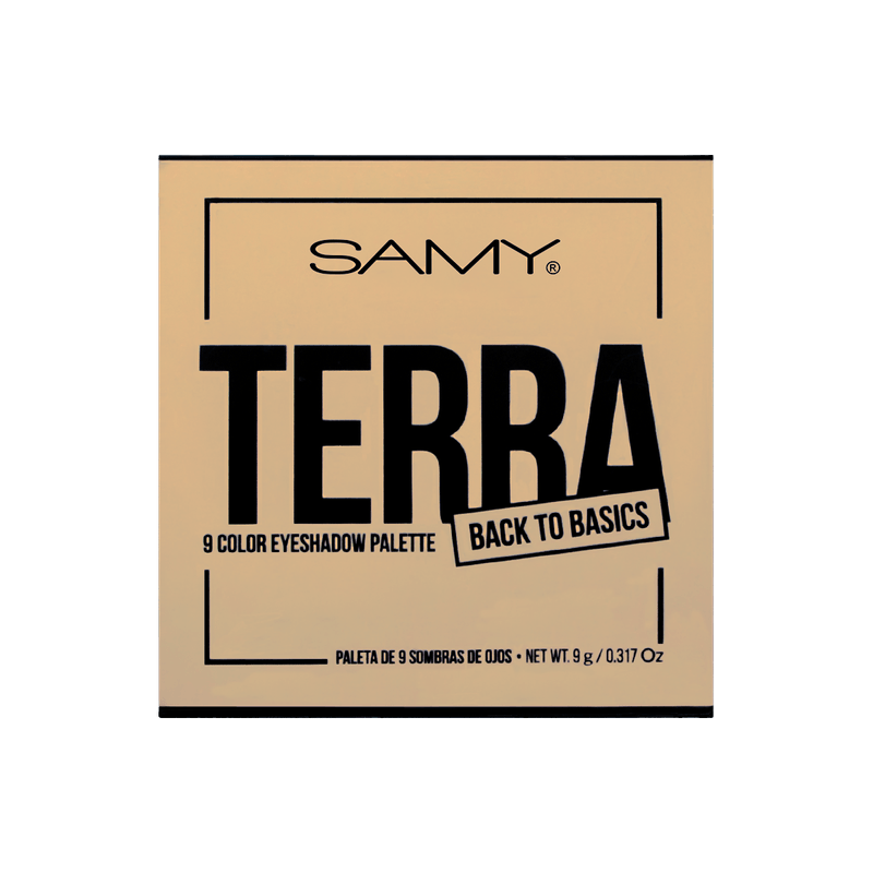 PALETA SOMBRA X9 SAMY  TERRA