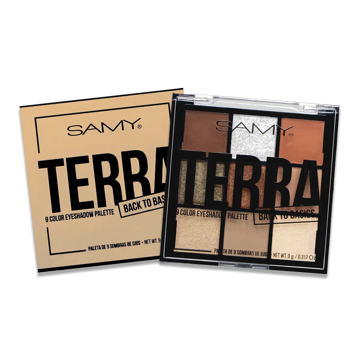 PALETA SOMBRA X9 SAMY  TERRA