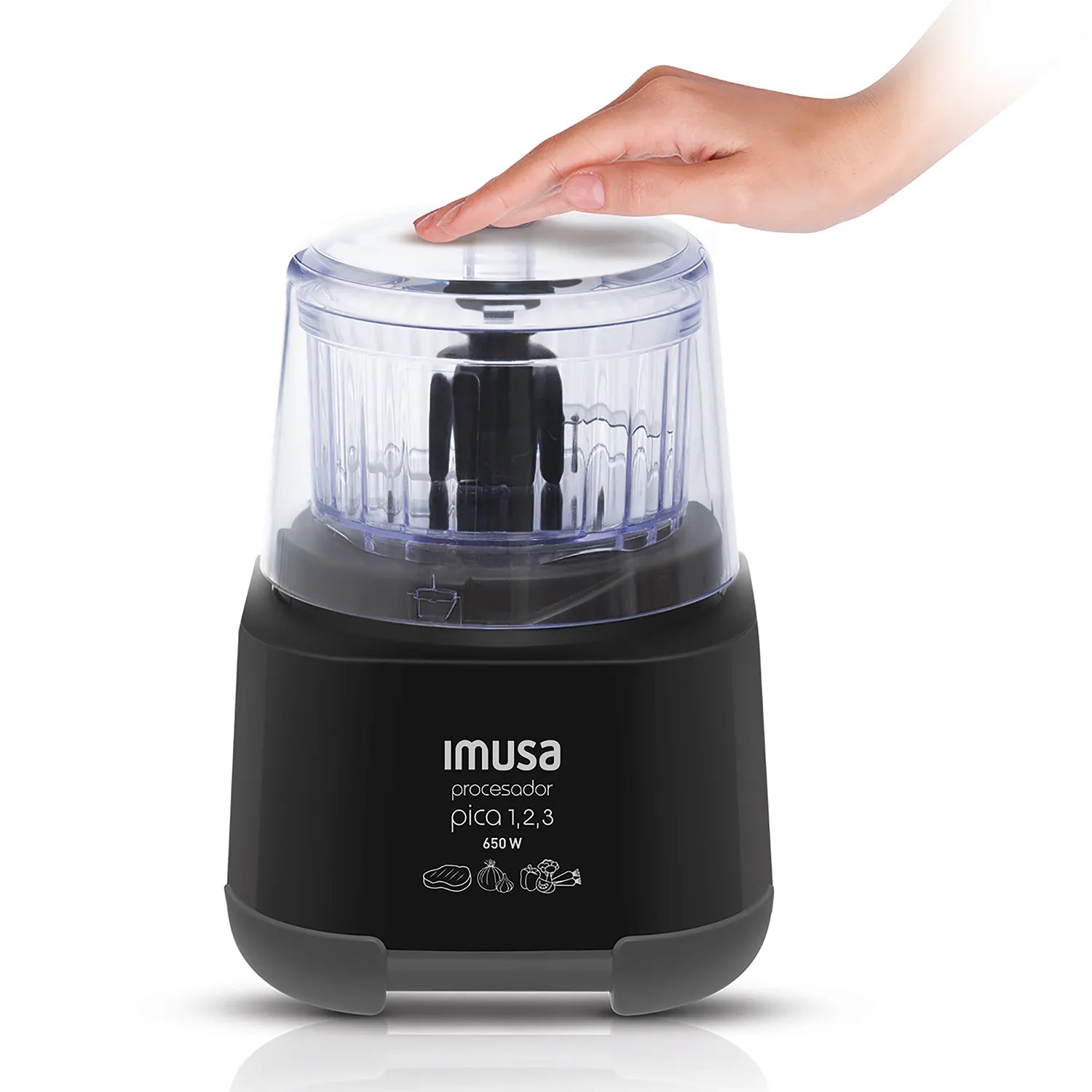 PROCESADOR PICA 1.2.3. IMUSA NEGRO