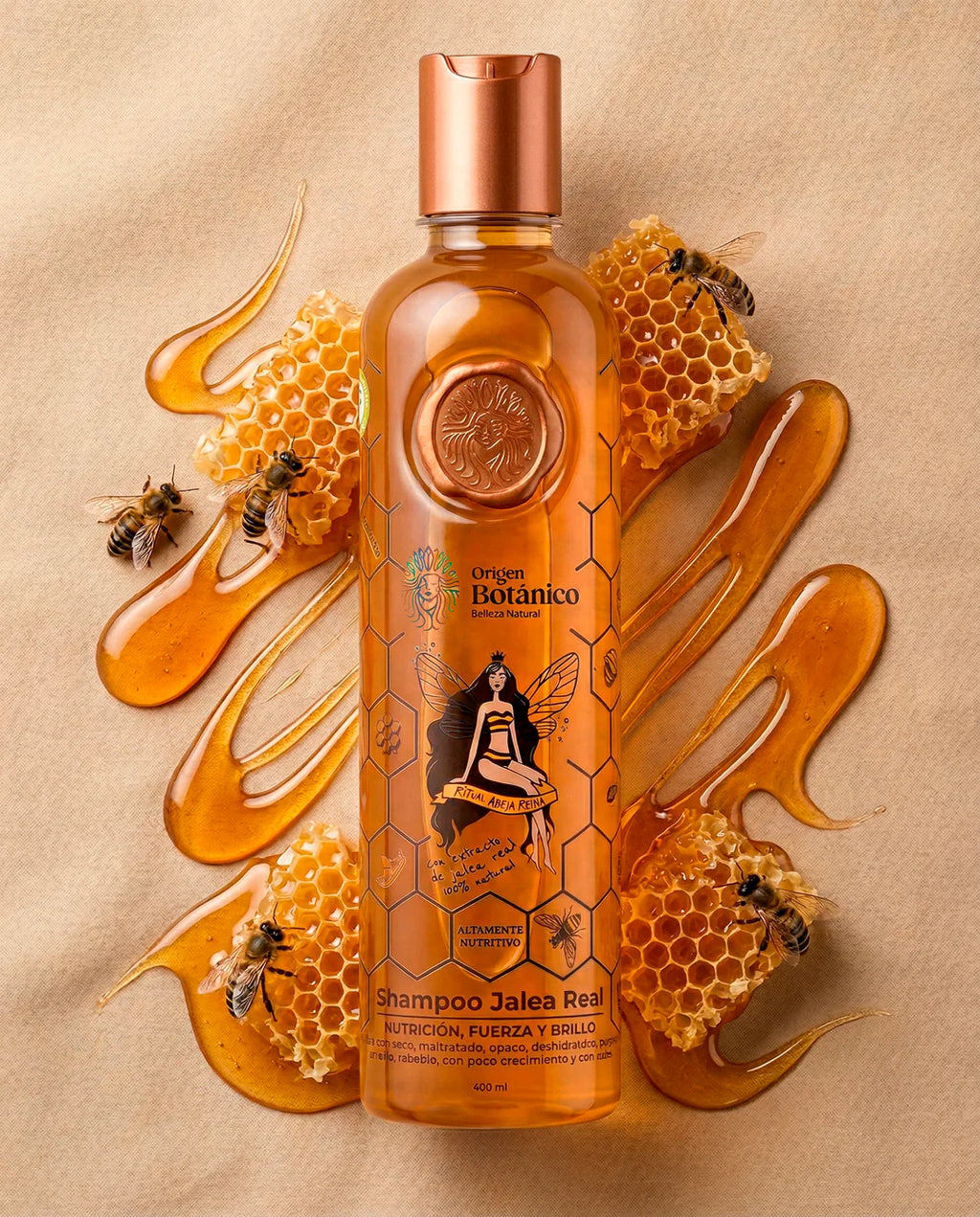 SHAMPOO  JALEA REAL ORIGEN BOTANICO 400ML