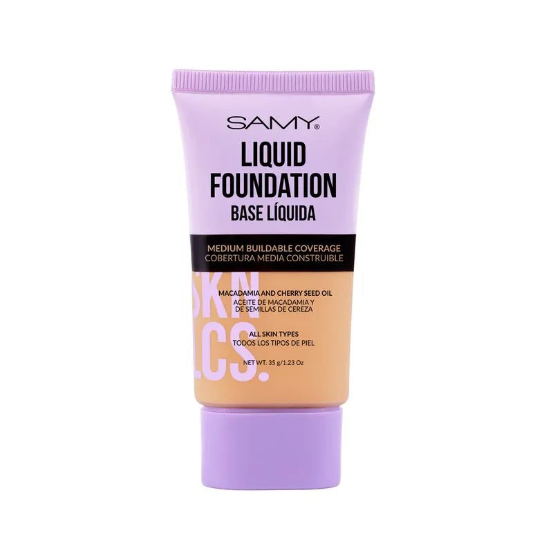 BASE LIQUIDA SKINLICIUS SAMY TONO 05 TAN 35G
