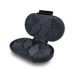 WAFFLERA 2 PUESTOS NEGRA HOME ELEMENTS