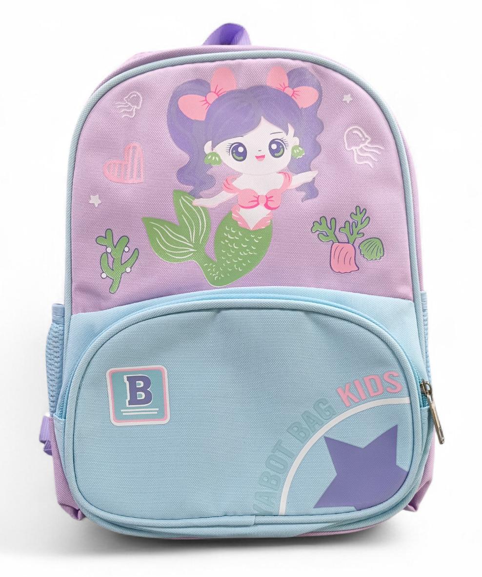 MORRAL INFATIL SIRENA MORADO Y AZUL PASTEL