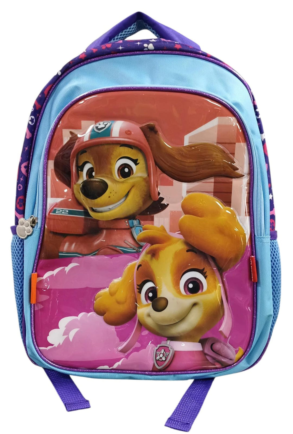 MORRAL PAW PATROL NIÑAS SKYE Y  Y LIBERTY