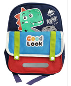 MORRAL INFANTIL DINSAURIO ESPACIAL- BOLSILLO ROJO