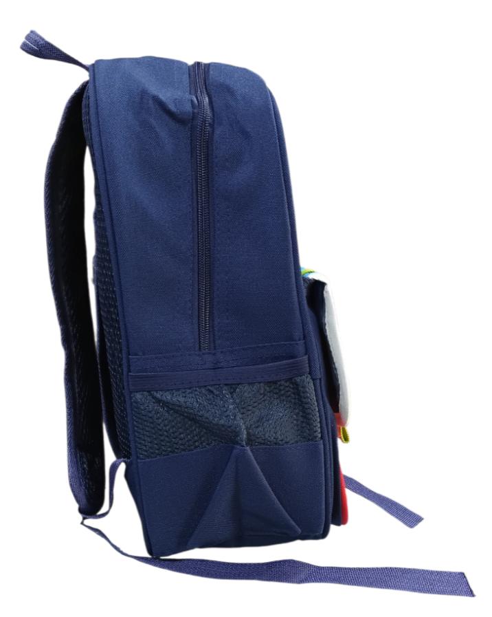 MORRAL INFANTIL DINSAURIO ESPACIAL- BOLSILLO ROJO