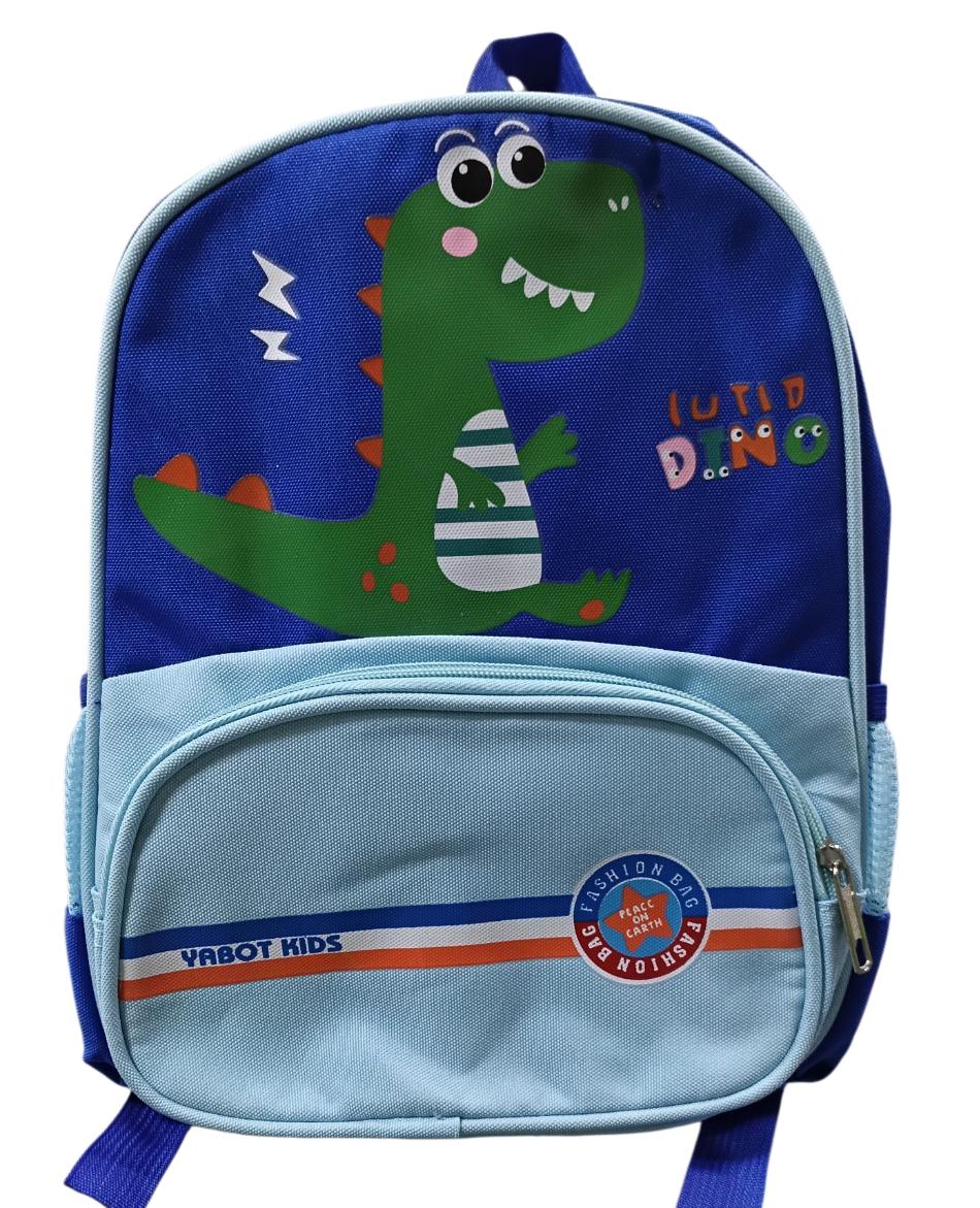 MORRAL DINO LUTID BICOLOR AZUL-AZUL CLARO