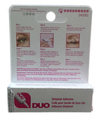 PEGANTE PARA PESTAÑAS DUO TRANSPARENTE (ROSADO) 7G