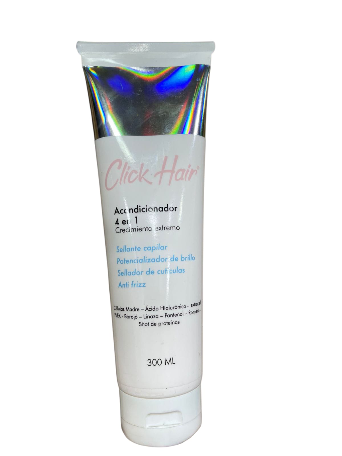 ACONDICIONADOR CRECIMIENTO EXTREMO 4 EN 1 CLICK HAIR 300ML