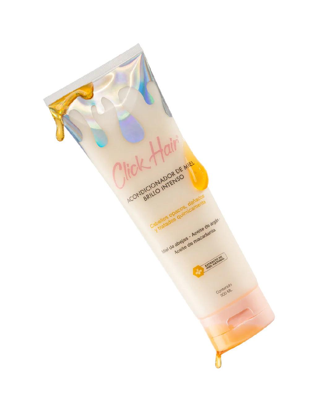 ACONDICIONADOR DE MIEL BRILLO INTENSO CLICK HAIR 300ML
