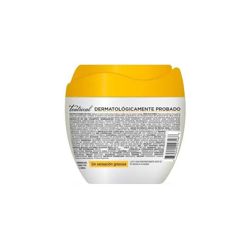 TEATRICAL ACLARADORA  FACIAL 200GR
