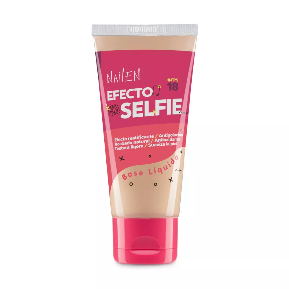 BASE LIQUIDA NAILEN EFECTO SELFIE 30G TONO 03