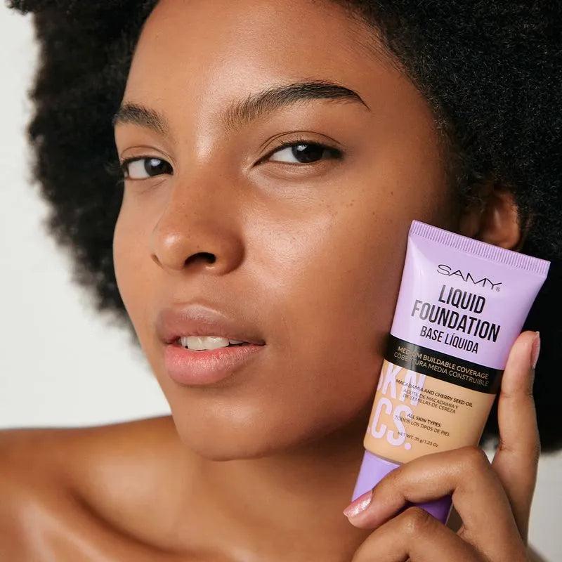 BASE LIQUIDA SKINLICIUS SAMY TONO 05 TAN 35G