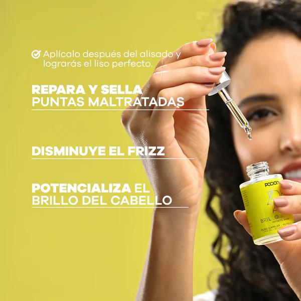BRILLO INFINITO- OLEO CAPILAR LA POCION 30ML