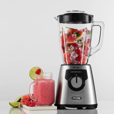 LICUADORA IMUSA ULTRAFORCE +  2 VELOCIDADES  1000W  VASO DE