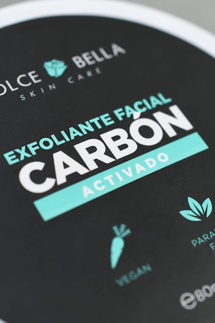 EXFOLIANTE FACIAL CARBON 80GR DOLCE BELLA