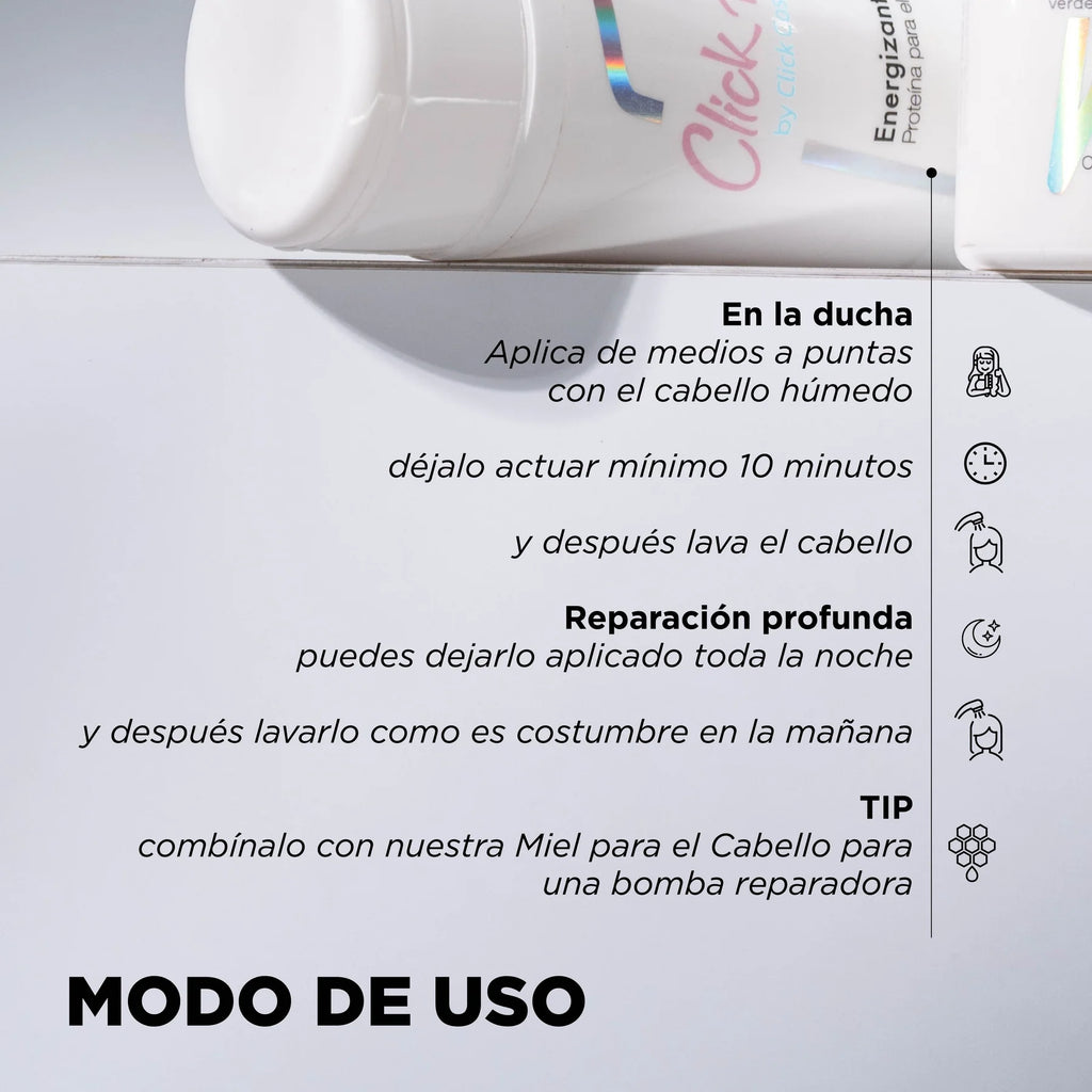 ENERGIZANTE CAPILAR CLICK HAIR 300ML