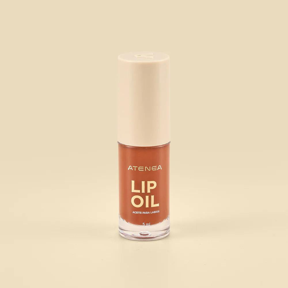 LIP OIL + SHIMMER COLLECTION  DEEP PLUM ATENEA