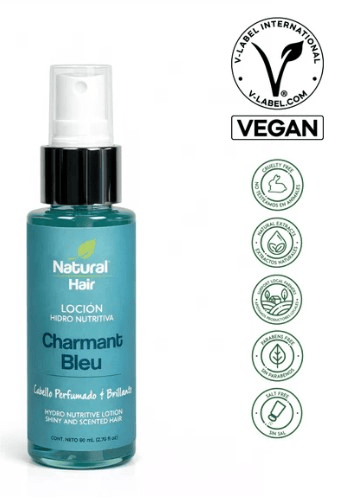 PERFUME PARA EL CABELLO CHARMANT BLEU NATURAL HAIR 80ML