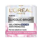 GEL CREMA NOCHE ANTIMANCHAS GLYCOLIC-BRIGTH  50ML LOREAL PARIS