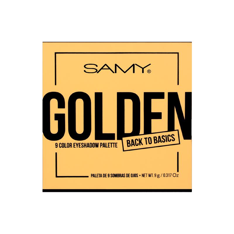 PALETA SOMBRA X9 SAMY  GOLDEN