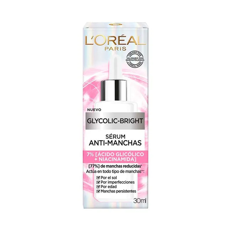 SERUM ANTI-MANCHAS GLYCOLIC-BRIGHT 30ML LOREAL PARIS