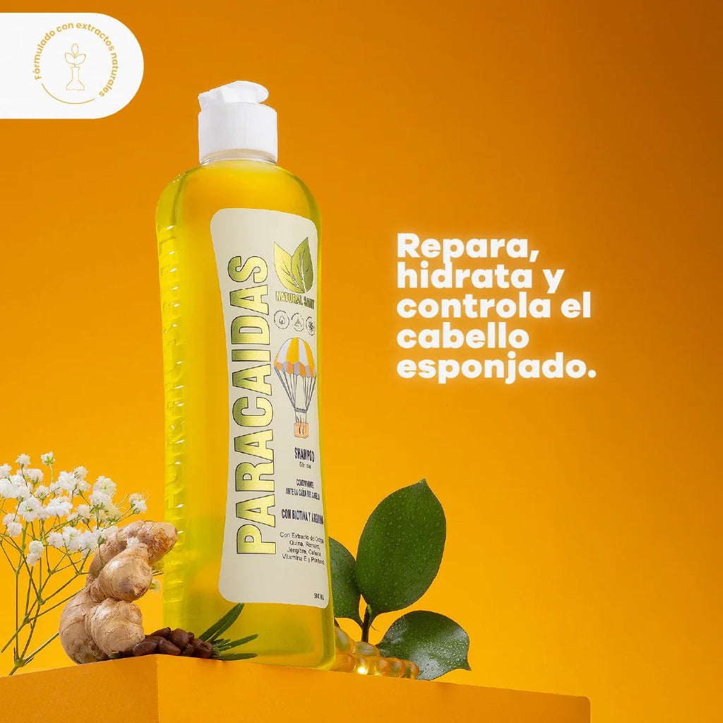 SHAMPOO PARACAIDAS 500ML NATURAL SANT