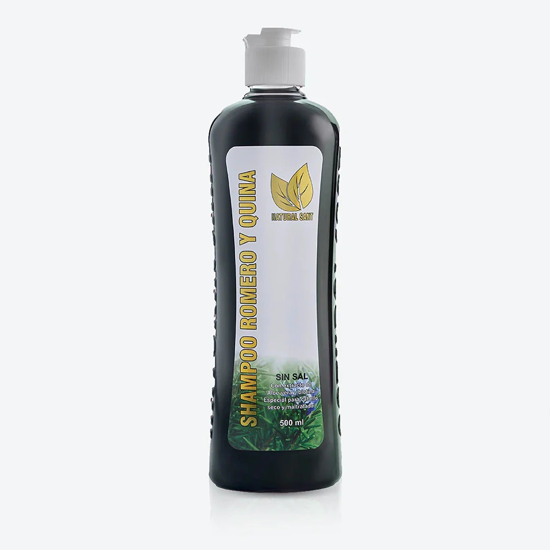 SHAMPOO ROMERO Y QUINA  500 ML NATURAL SANT